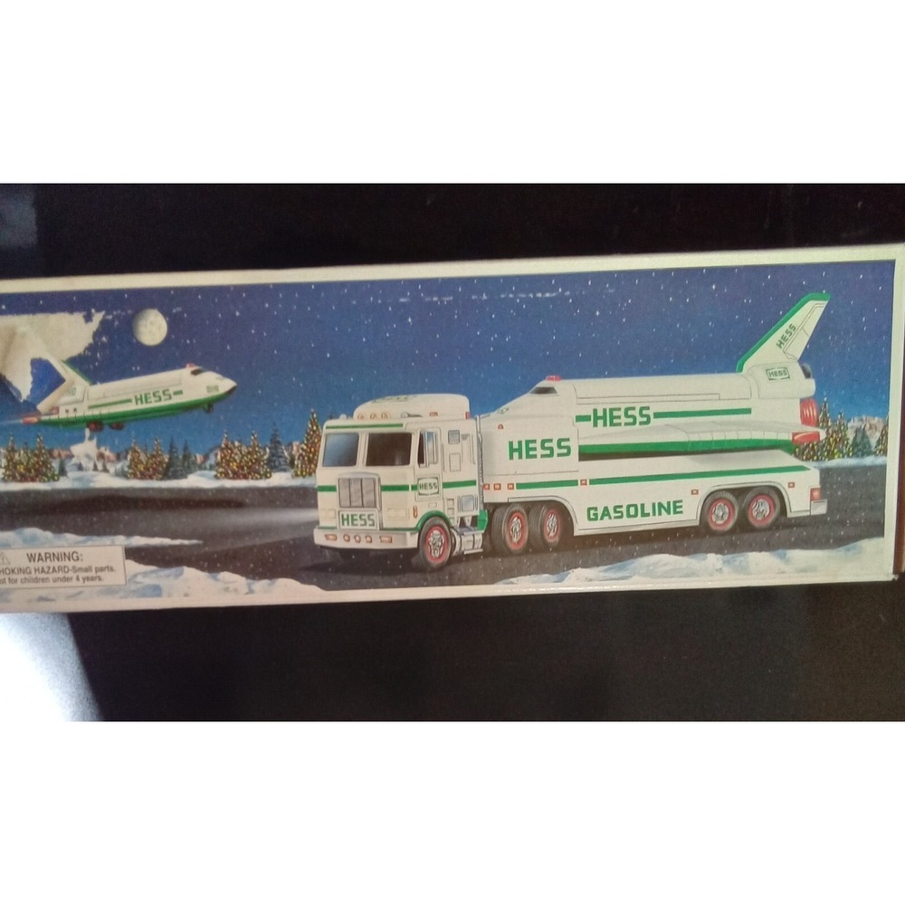 1999 Hess Toy Truck and Space‎ Shuttle with Satellite Vintage Collectible Boxed